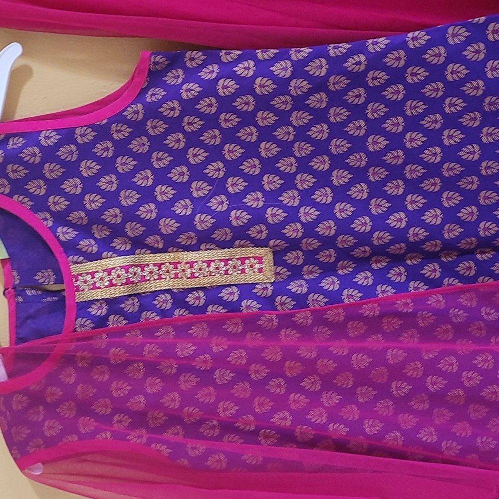 Girls kurta lehenga - Picture 3 of 16